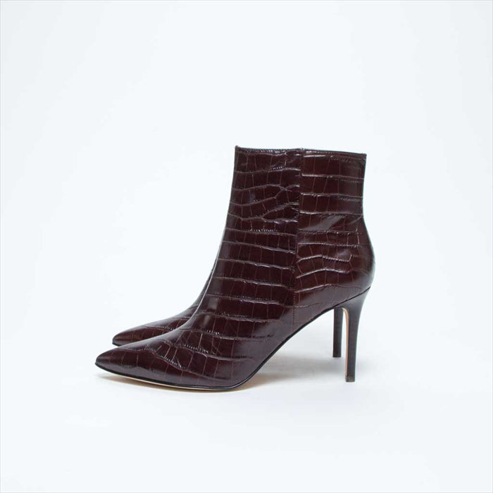 حذاء شتوي كعب عالي