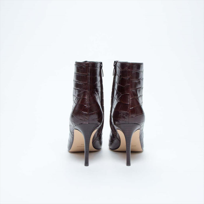 حذاء شتوي كعب عالي