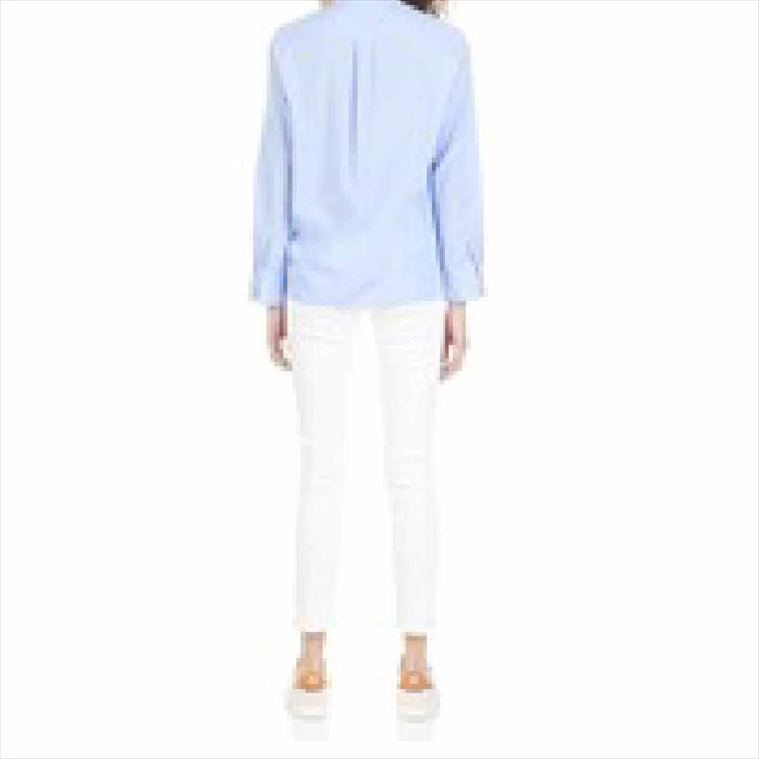 جينز أبيض ضيق