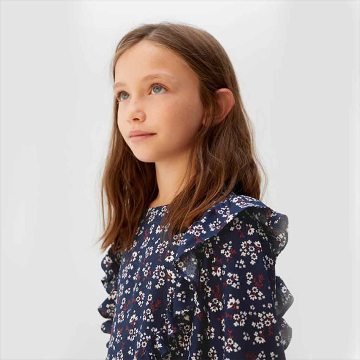 Dress with floral print