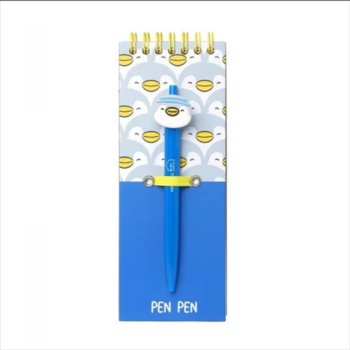 مجموعة فاميلي ميني مع قلم حبر جاف أسود