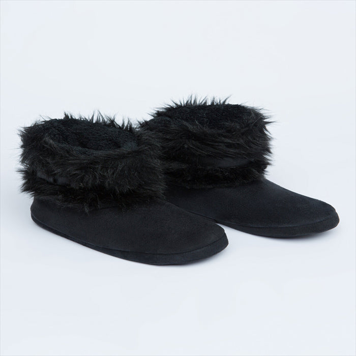 Winter home fur slippers
