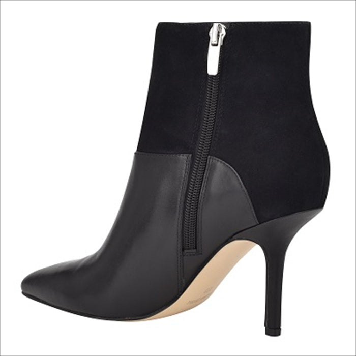 حذاء جلد بكعب