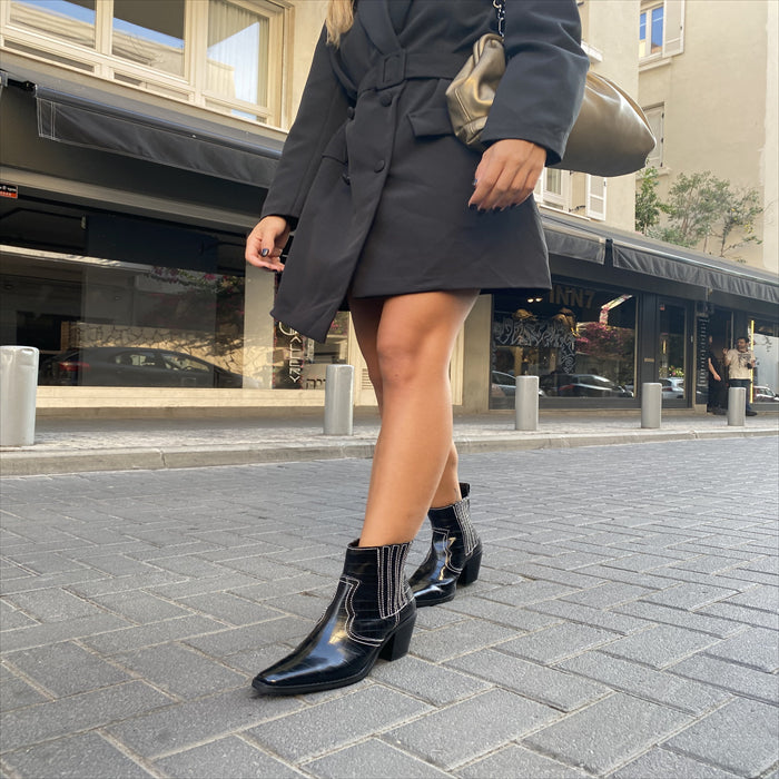 حذاء شتوي بكعب