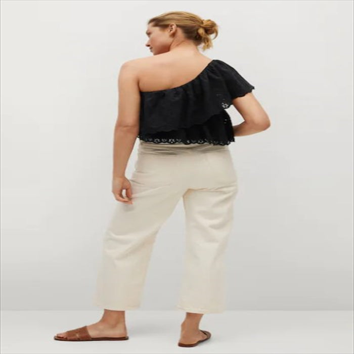 Off-the-shoulder blouse