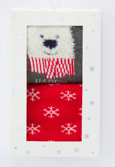 2-in-1 Bear Socks for Unisex