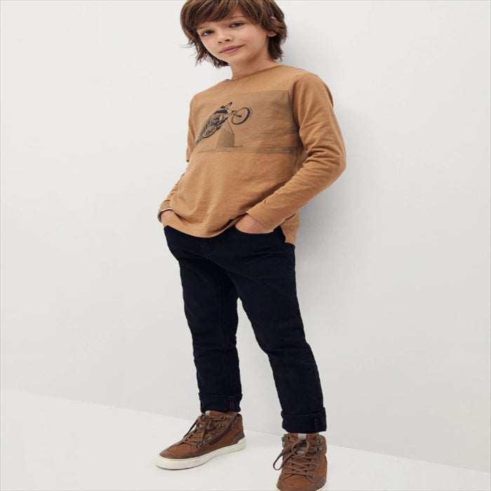 بلوزة كم طويل