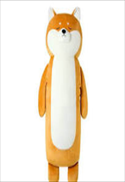 وسادة طويلة على شكل حيوان (شيبا إينو)