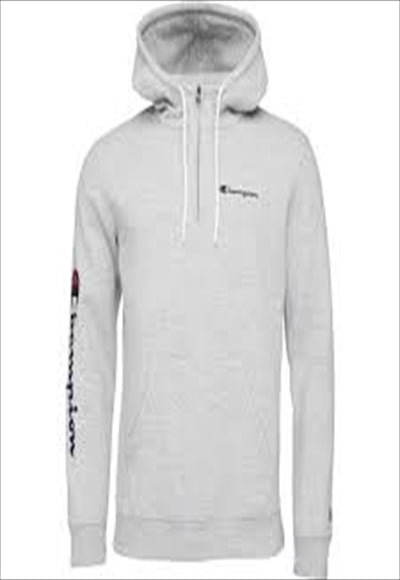 سويت شيرت بغطاء رأس وسحاب نصفي من LEGACY