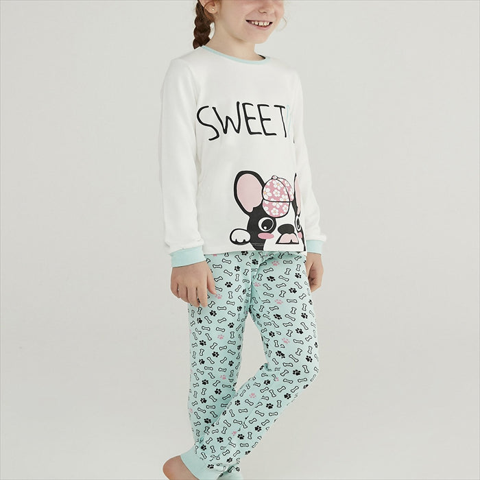 مجموعة حلوة حرارية للبنات متعددة الألوان من قطعتين