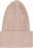 K60K612033 PE1 CK EMBROIDERY COTTON RIB BEANIE