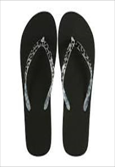 فليب فلوب نسائي بطبعة جلد الفهد (أسود35-36)