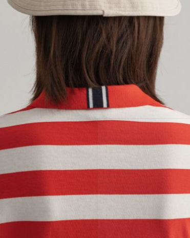 D1. BAR STRIPED SS POLO