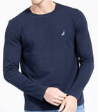 N.S-MENS KNITTED TOP-NAVY