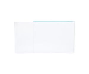 علبة مناديل صغيرة بنمط مريح - ايبض