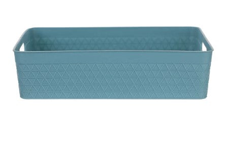 سلة تخزين منقوشة  (كبير)