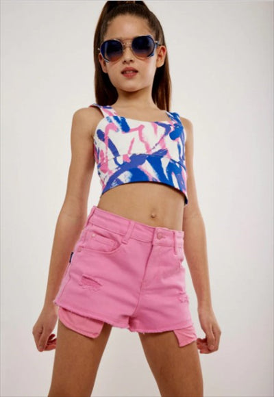 بلوزة قصيرة