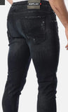 MILANO ANTIFIT SUPER SLIM بنطلون جينز رجالي مصقول