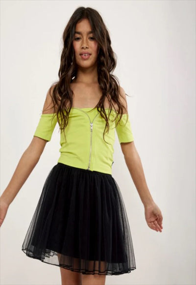 تنورة تول بطبقات دائرية