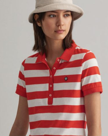 D1. BAR STRIPED SS POLO