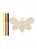 Wooden Coloring Set (Bird Bee)