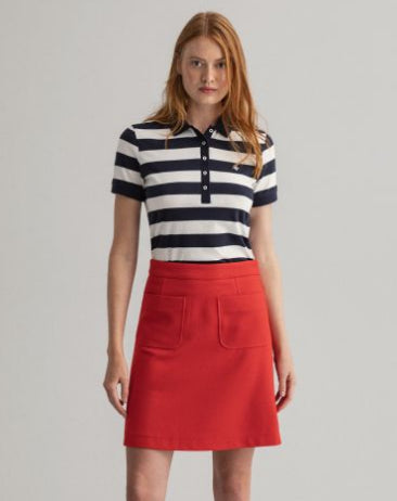 D1. BAR STRIPED SS POLO