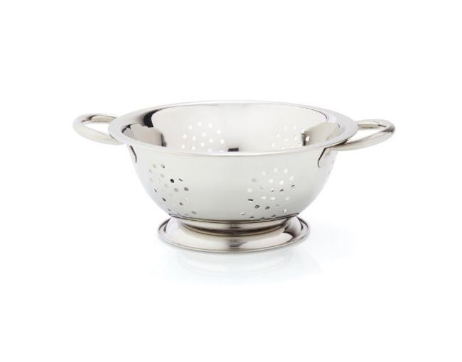 stainless steel strainer with handles