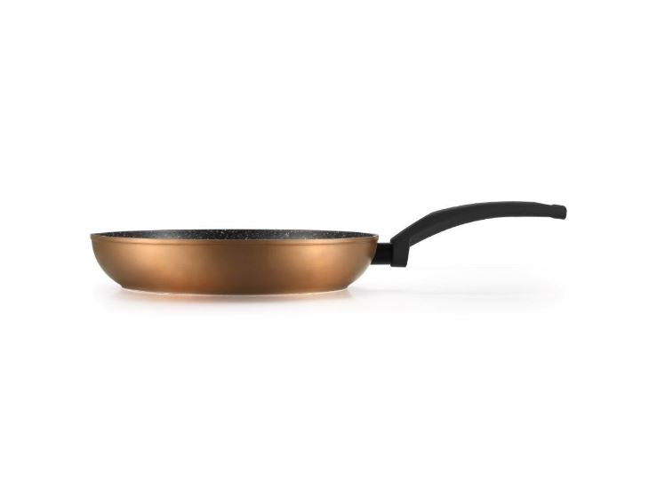 28cm  forged fry pan 3mm Copper
