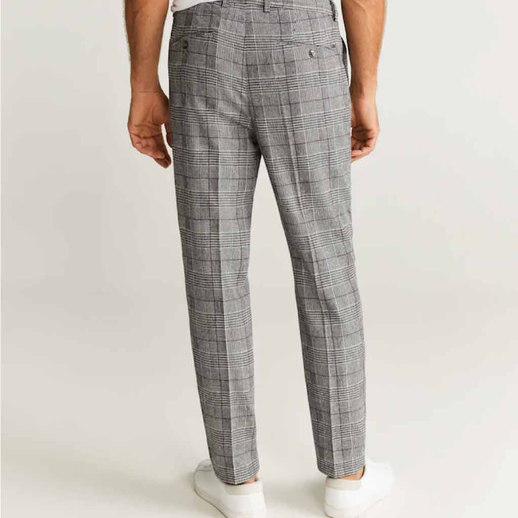 بنطال بتلوين مربعات