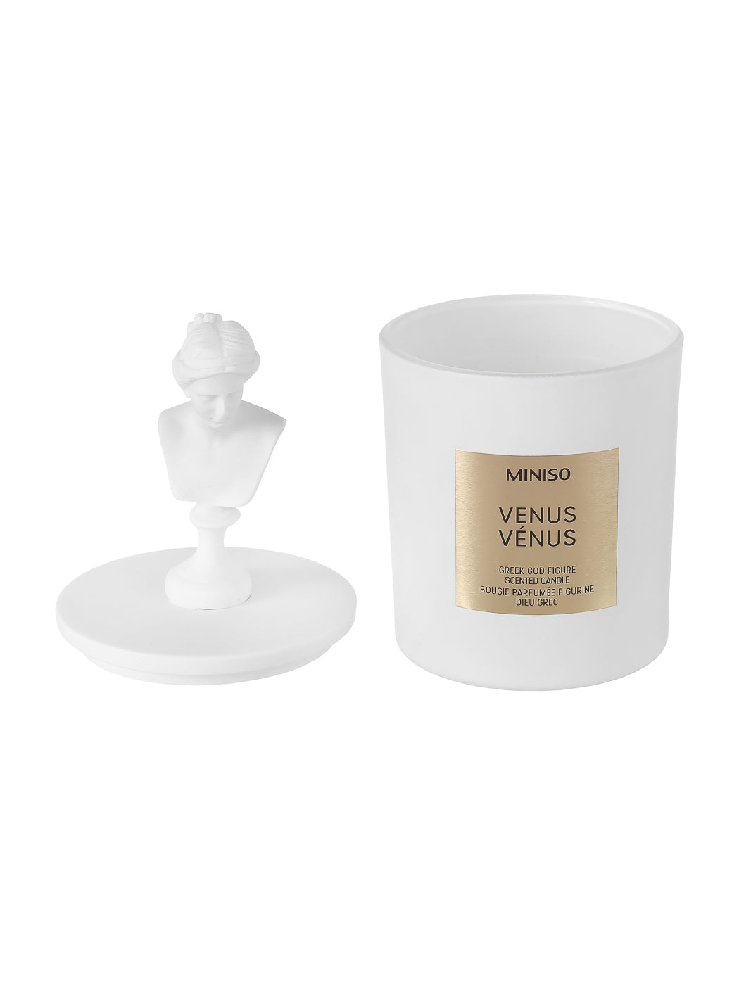 شمعة معطرة على شكل إله يوناني