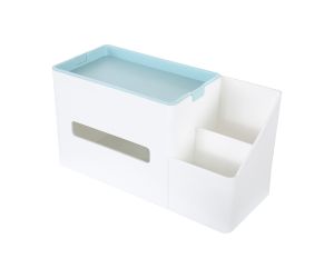 علبة مناديل صغيرة بنمط مريح - ايبض