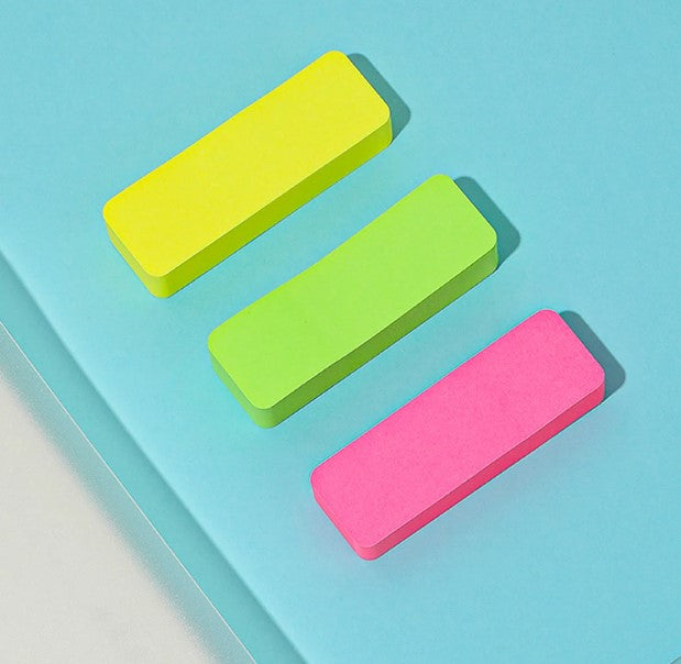 ورق ملاحظات فلورسنت 3 قطع