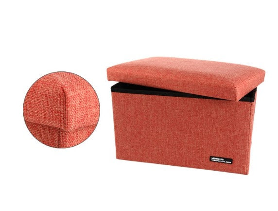 كرسي تخزين قابل للطي (برتقالي)