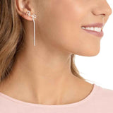 Crystal embellished earring
