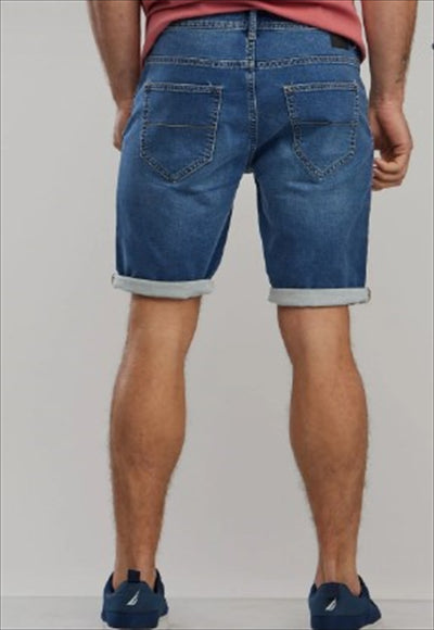 N.S-SLIM DENIM SHORTS-BLUE DEP