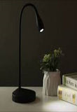 مصباح مكتبي على شكل تنين بقدرة 1200 مللي أمبير في الساعة موديل: CJD2102A (أسود)