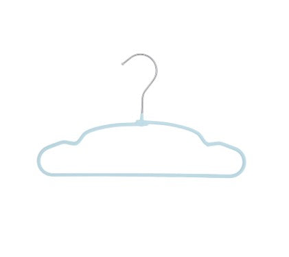 شماعات ملابس غير لامعة للأطفال غير قابلة للانزلاق (5 علاقات)