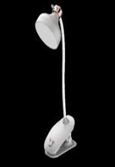 مصباح الدب المشبك مع 3 مستويات سطوع الموديل: 2105 (فضي)