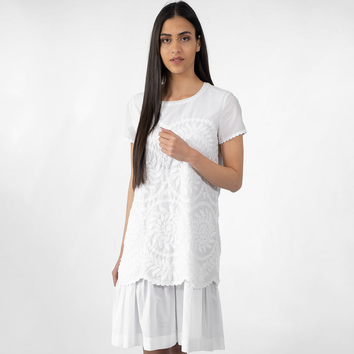 فستان بكشكش