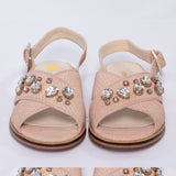 stone-embellished shoes