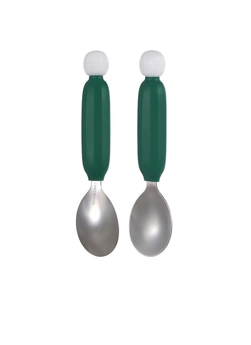 طقم أدوات مائدة محمول 2 قطعة