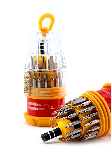 مجموعة مفكات مكونة من 31 قطعة