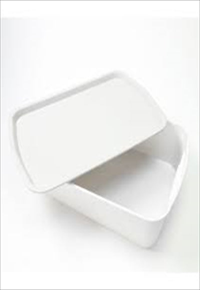 Medium storage box (white)