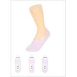 Women's Non-Slip Socks (Beige + Light Pink + Light Purple)