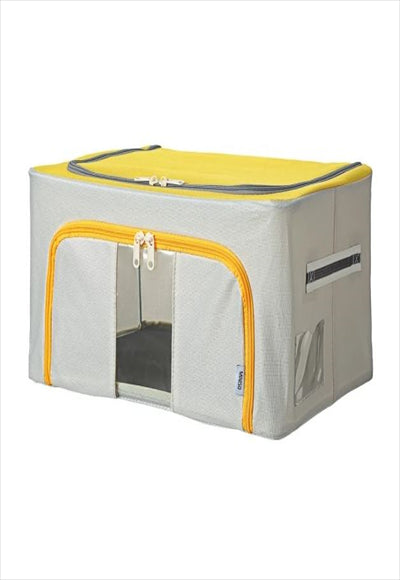 حقيبة تخزين متسلسلة بلونين سعة 44 لترًا (أصفر)