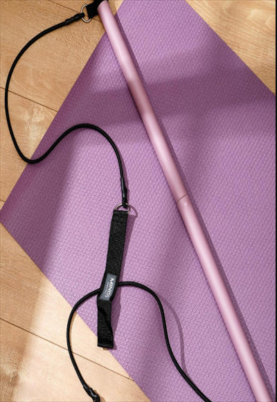 A stick resisting the formation of Pilates, athlete from Minnesota