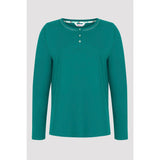 GREEN NY SOLID LS T-SHIRT