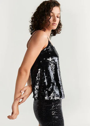 sequin blouse