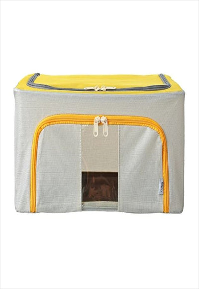 حقيبة تخزين متسلسلة بلونين سعة 44 لترًا (أصفر)