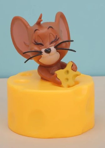 توم وجيري أحب مجموعة الجبن LED نموذج مجسم مضيء